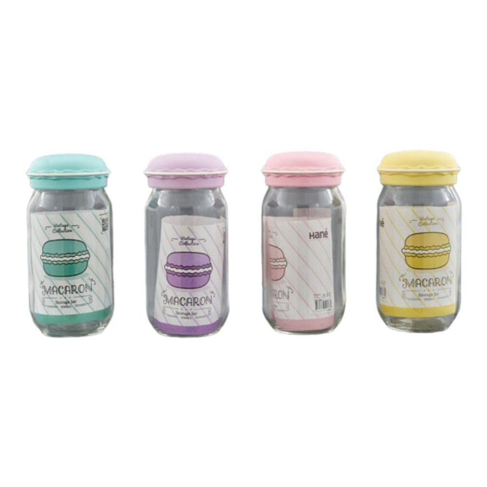 BARATTOLO MACARON 10X20CM 4COLORI