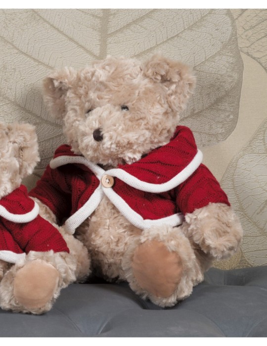 ORSETTO IN PELUCHE 2ASSORTITI H25 CM