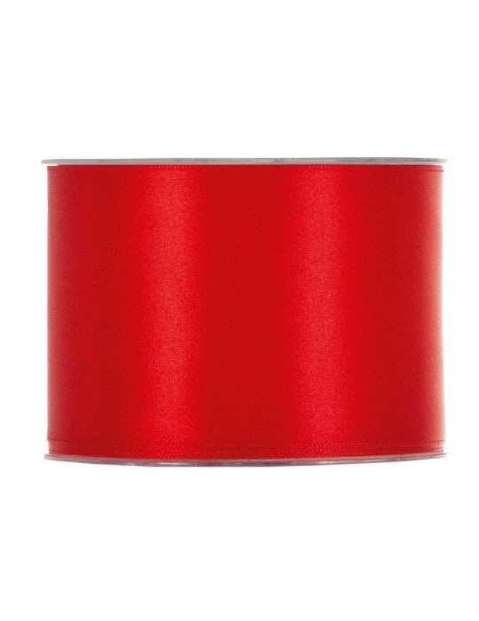 NASTRO MAXI SATIN MM70X25MT RED