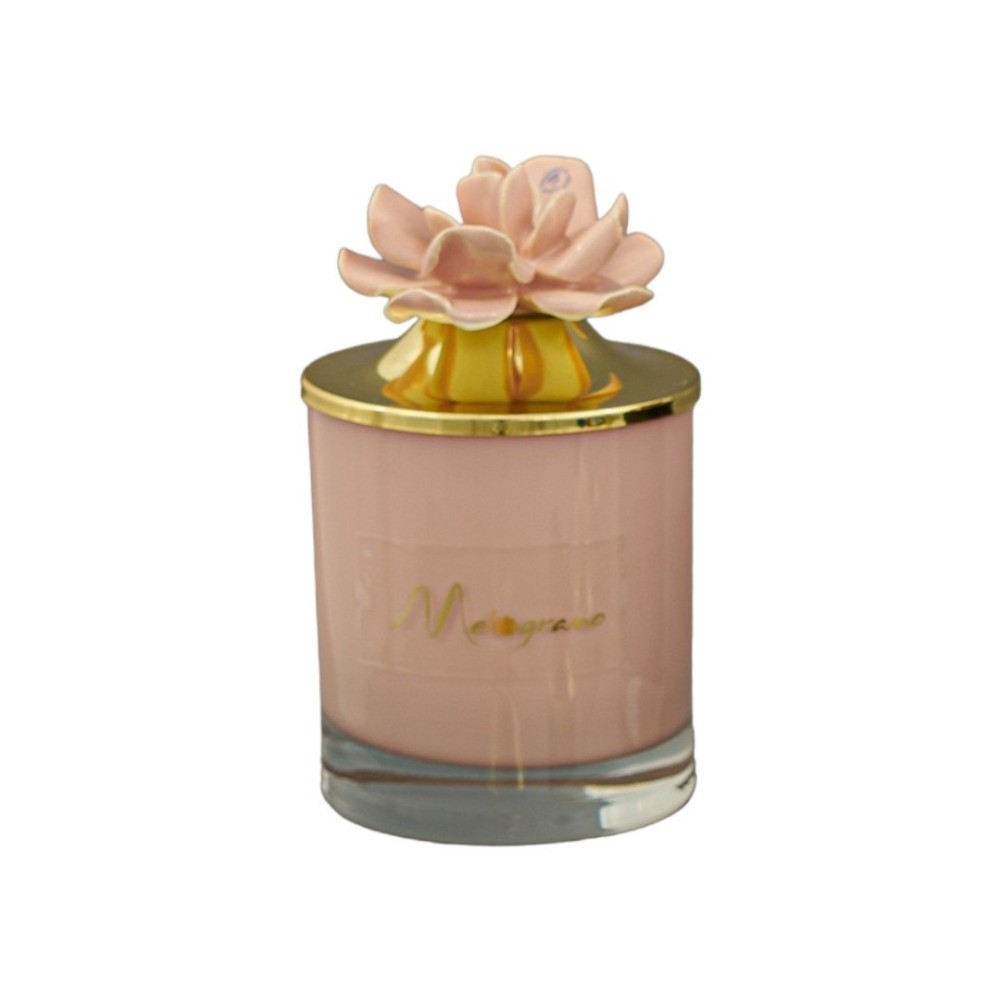 CANDELA FIORE CIPRIA CON BOX 8.8X14.8H