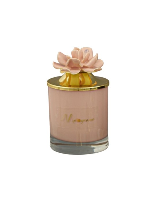 CANDELA FIORE CIPRIA CON BOX 8.8X14.8H