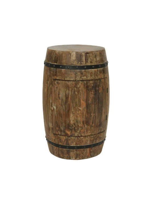 BOTTE IN LEGNO MARRONE CM82