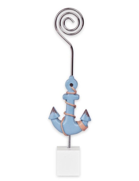 SEGNAPOSTO ANCORA CM4.5X3.5H T12 LIGHT BLUE