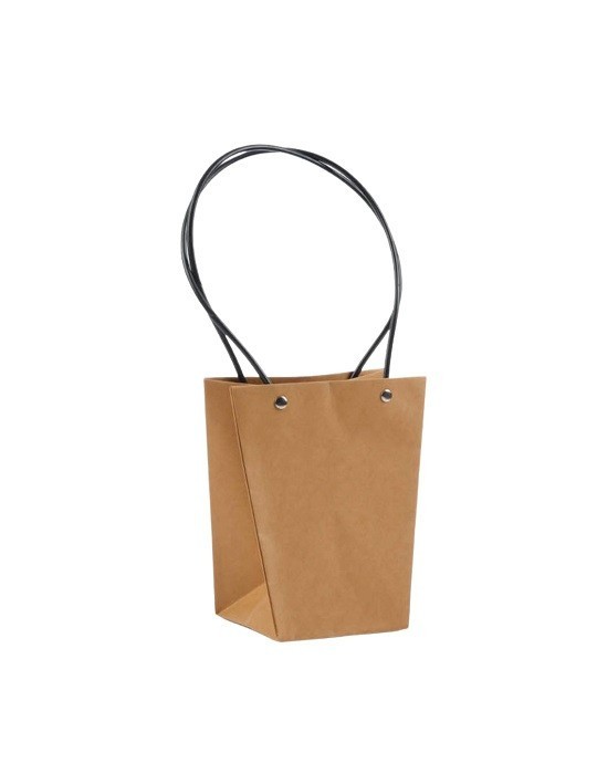 BORSINA CON MANICO PLASTICA 17X17 H20