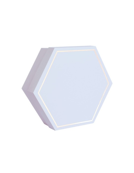 ESAGONO CARTA DA ZUCCHERO 16X16 CM