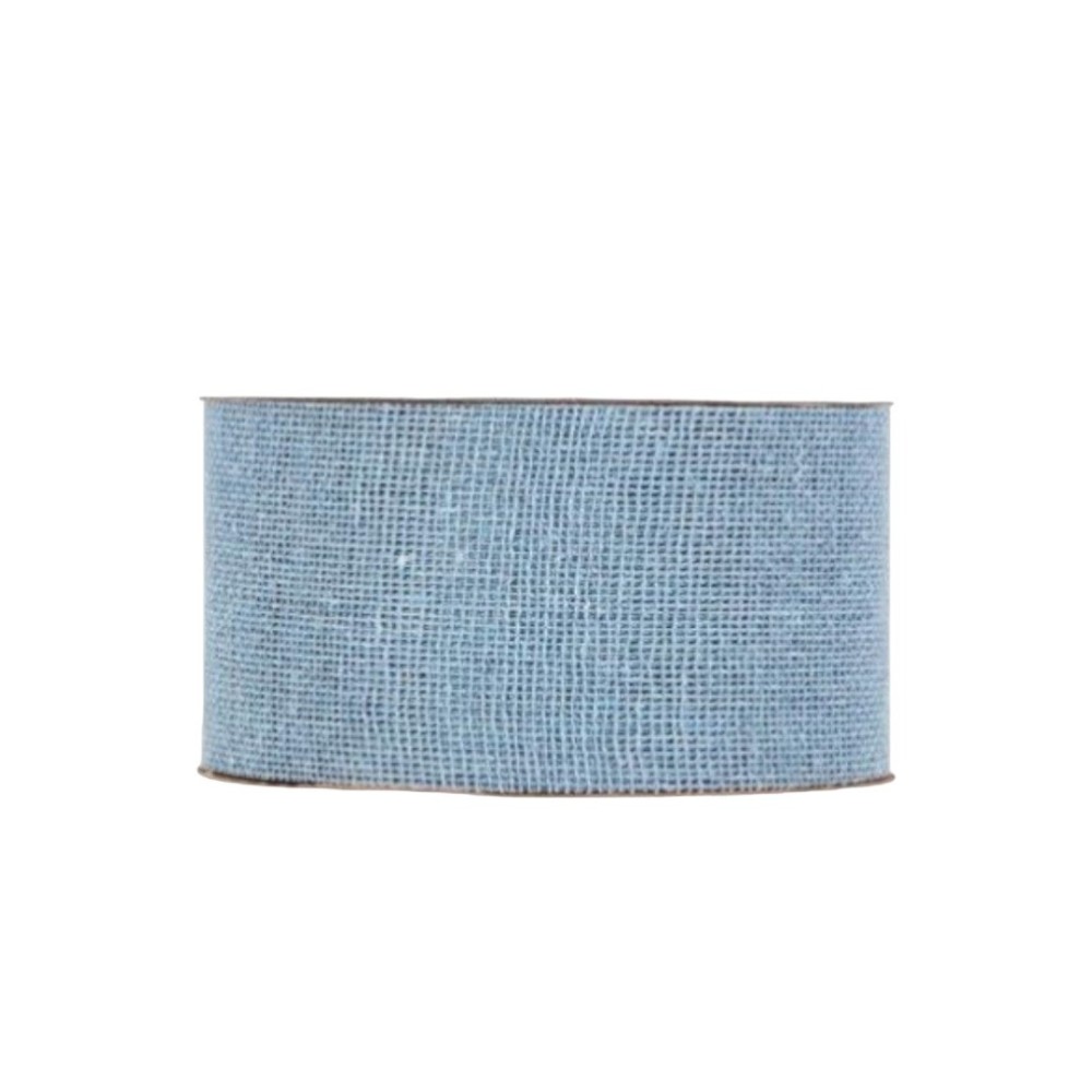 NASTRO JUTA CELESTE 65MMX20MT
