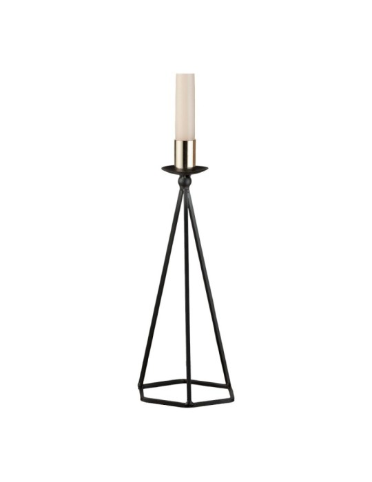 PORTA  CANDELA FERRO BRIXTON CM12X11XH30.5