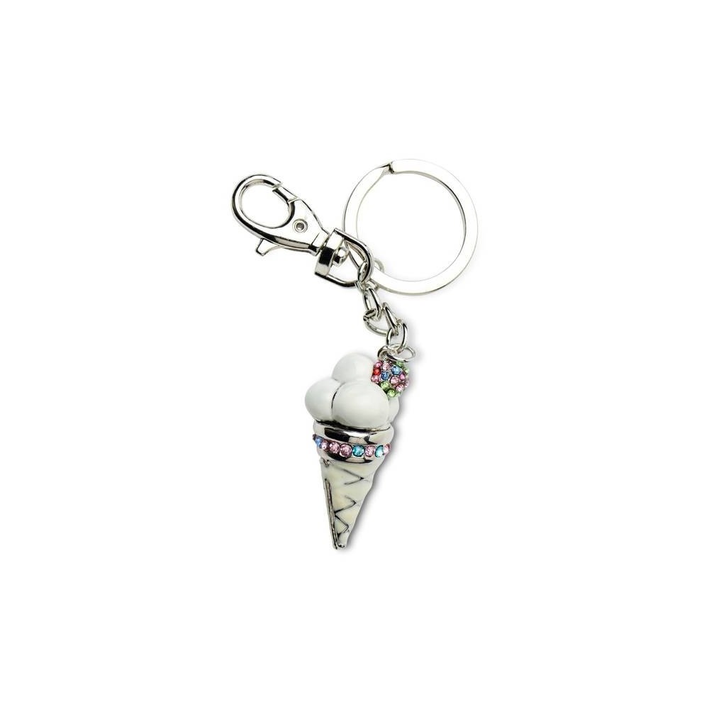 PORTACHIAVE CONO GELATO WHITE