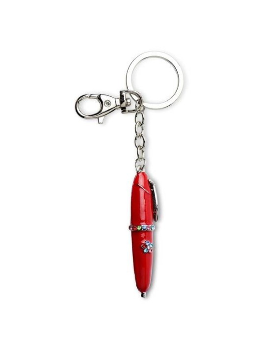 PORTACHIAVI PENNA SMALTATA