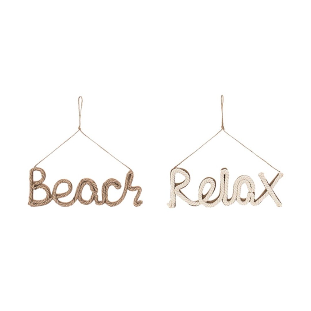 SCRITTA BEACH-RELAX 29X9.5CM