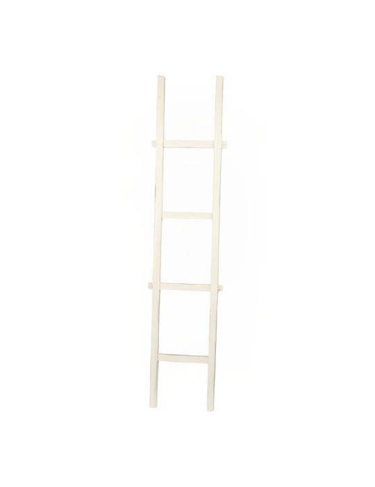 SCALA DECORATIVA LEGNO SBIANCATA