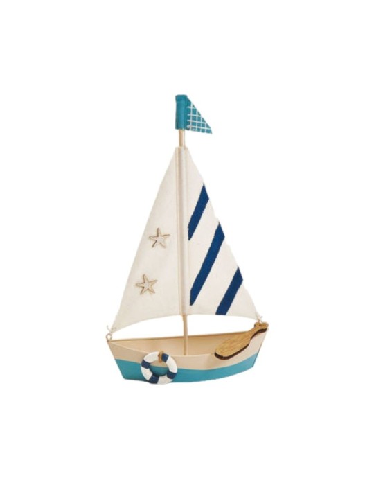 BARCHETTA METALLO 18X9XH28.5CM