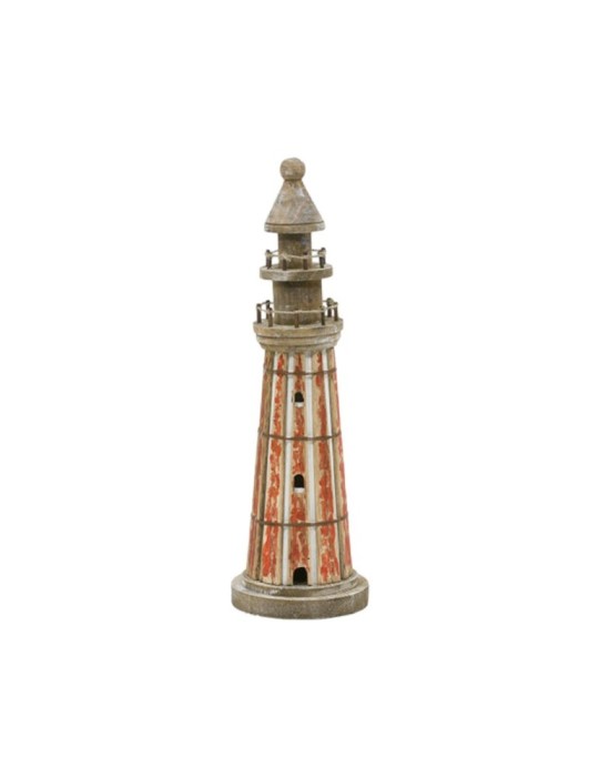 FARO IN LEGNO ORANGE 50CM