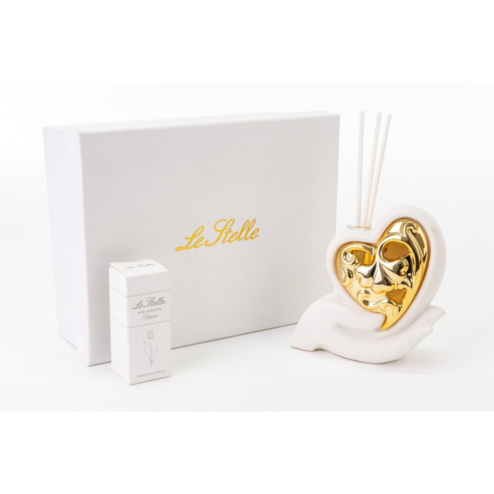 PROFUMATORE CUORE LED H10 CON BOX