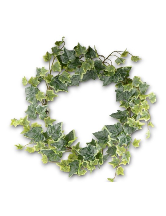 CORONA EDERA 40CM VARIEGATO