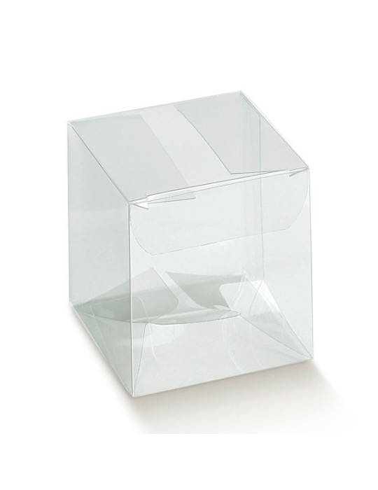 SCATTO 100X100X80 TRASPARENTE PVC