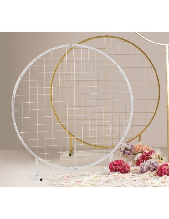 CERCHIO D120 ORO CON GRIGLIA