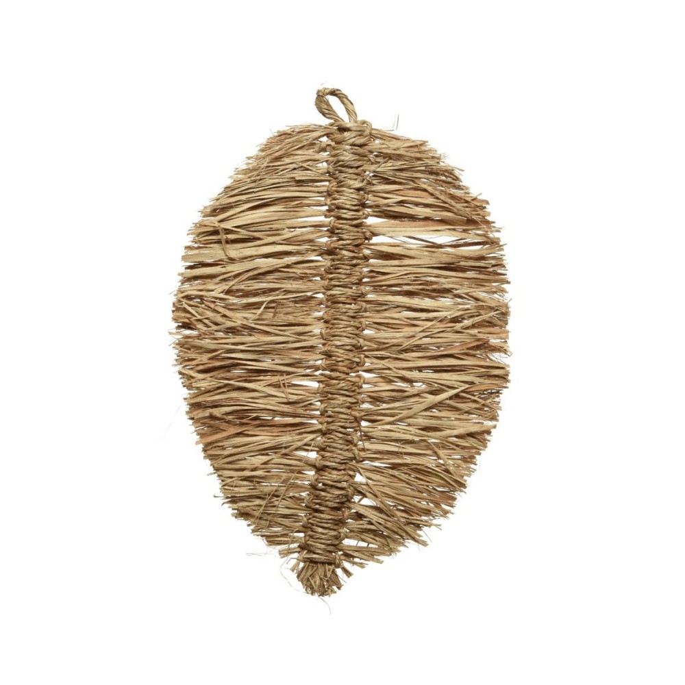 DECORAZIONE FOGLIA  JUTA