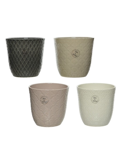VASETTO CERAMICA 4ASSORTITI H13 CM