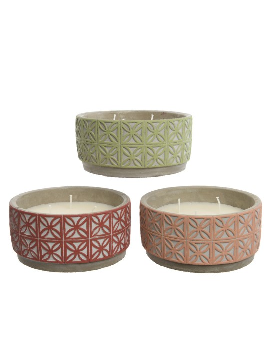 CANDELA CITRONELLA 3ASSORTITI  D16XH8
