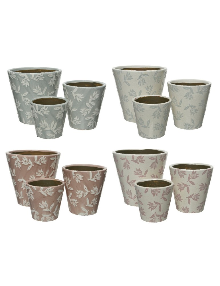 Planter terracotta 4col ass