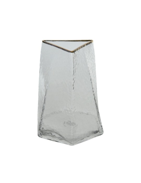 VASO VETRO HAMMER H15.5 CM