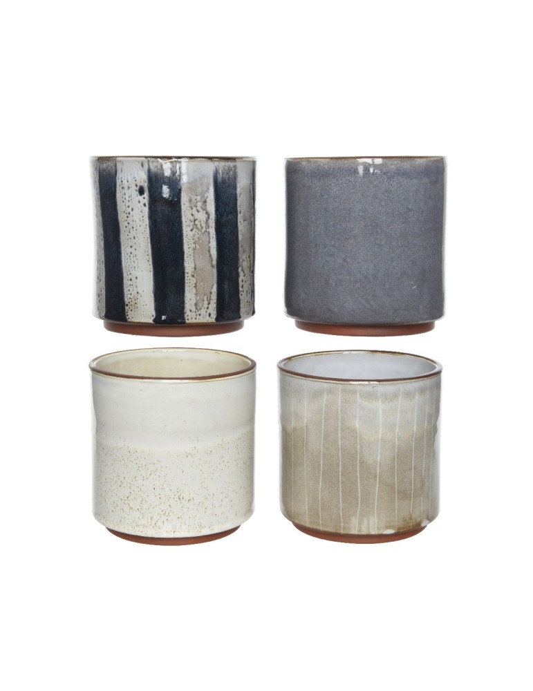 VASETTI TERRACOTTA 4 COLORI ASSORTITI