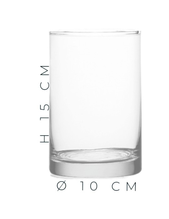 CILINDRO VETRO H15 D10