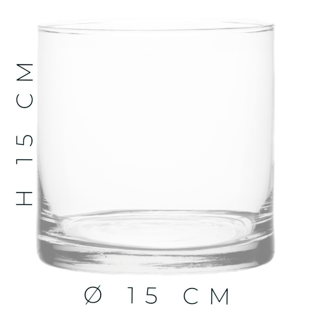 CILINDRO VETRO H15 D15