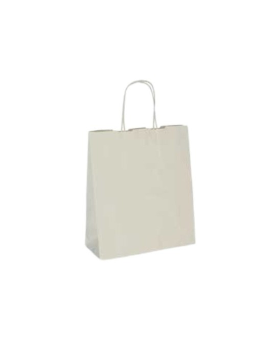 SHOPPER  CARTA BIOKRAFT 22X10X29CM TWISTED SABBIA