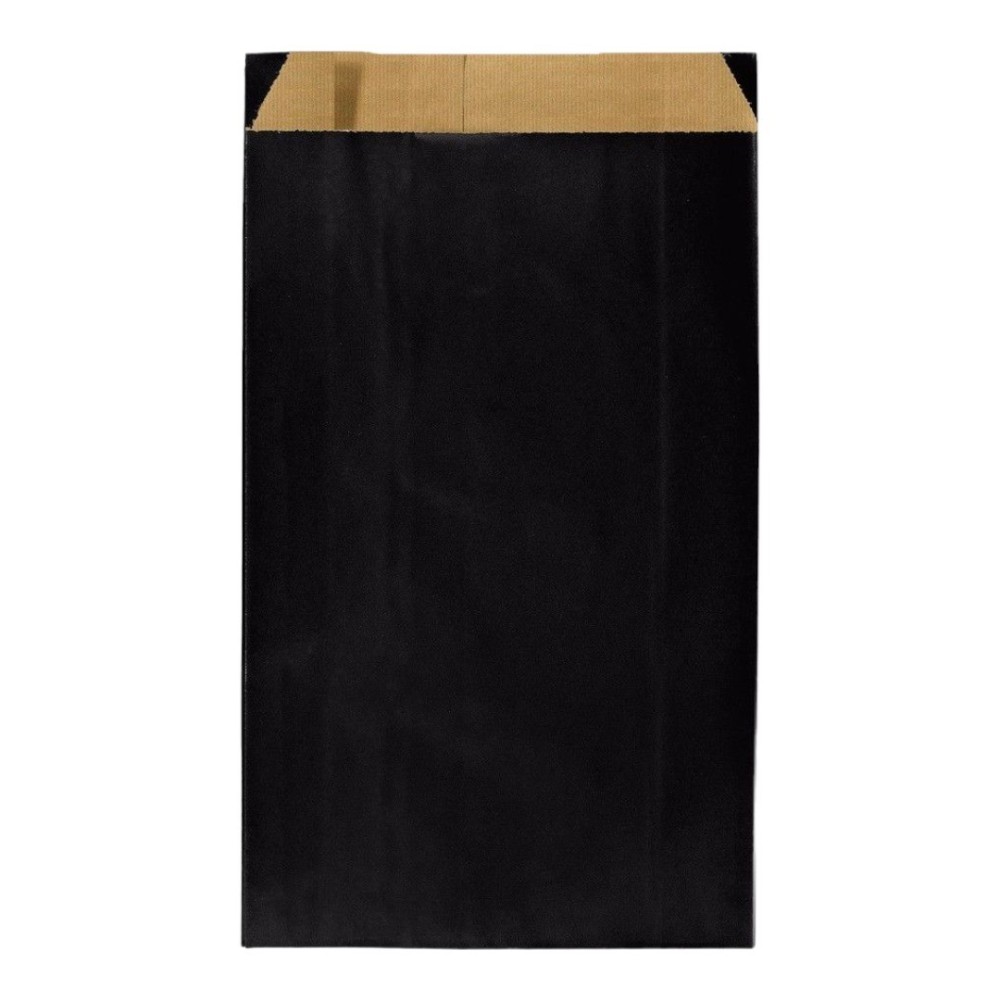 SACCHETTO KRAFT ECRU NOIR 7X12CM