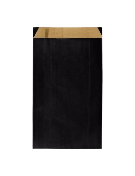 SACCHETTO KRAFT ECRU NOIR 7X12CM