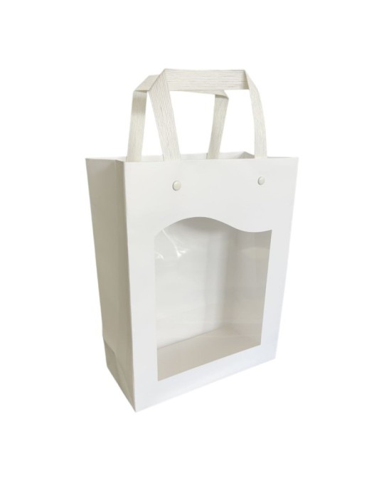 SHOPPER CON FINESTRA BIANCO DELICATESSEN