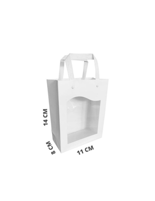SHOPPER CON FINESTRA BIANCO DELICATESSEN