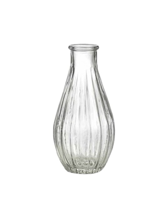 BOTTIGLIA VETRO D7 H14CM