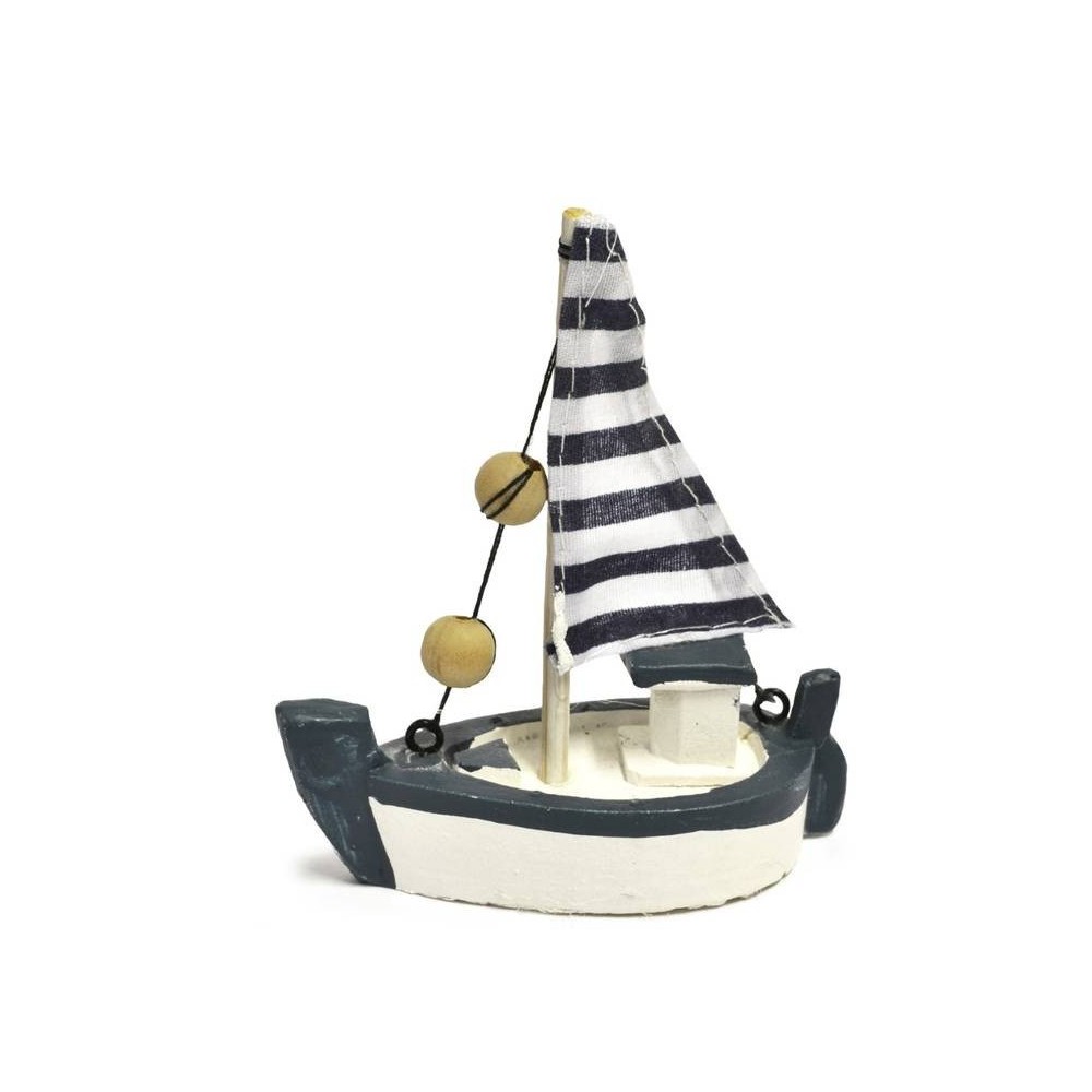 BARCHETTA LEGNO CON DECORAZIONE