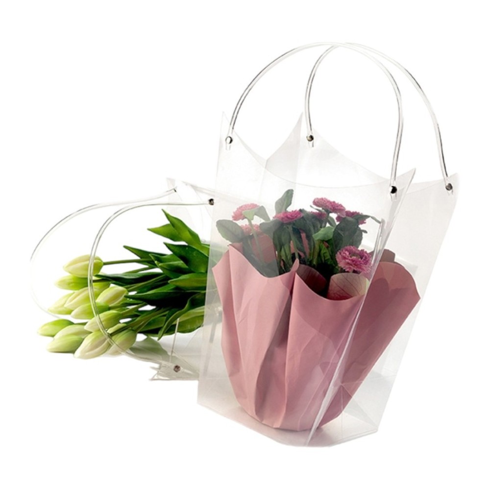 SACCHETTO PLASTICA PORTA PIANTA 24X11X26 CM