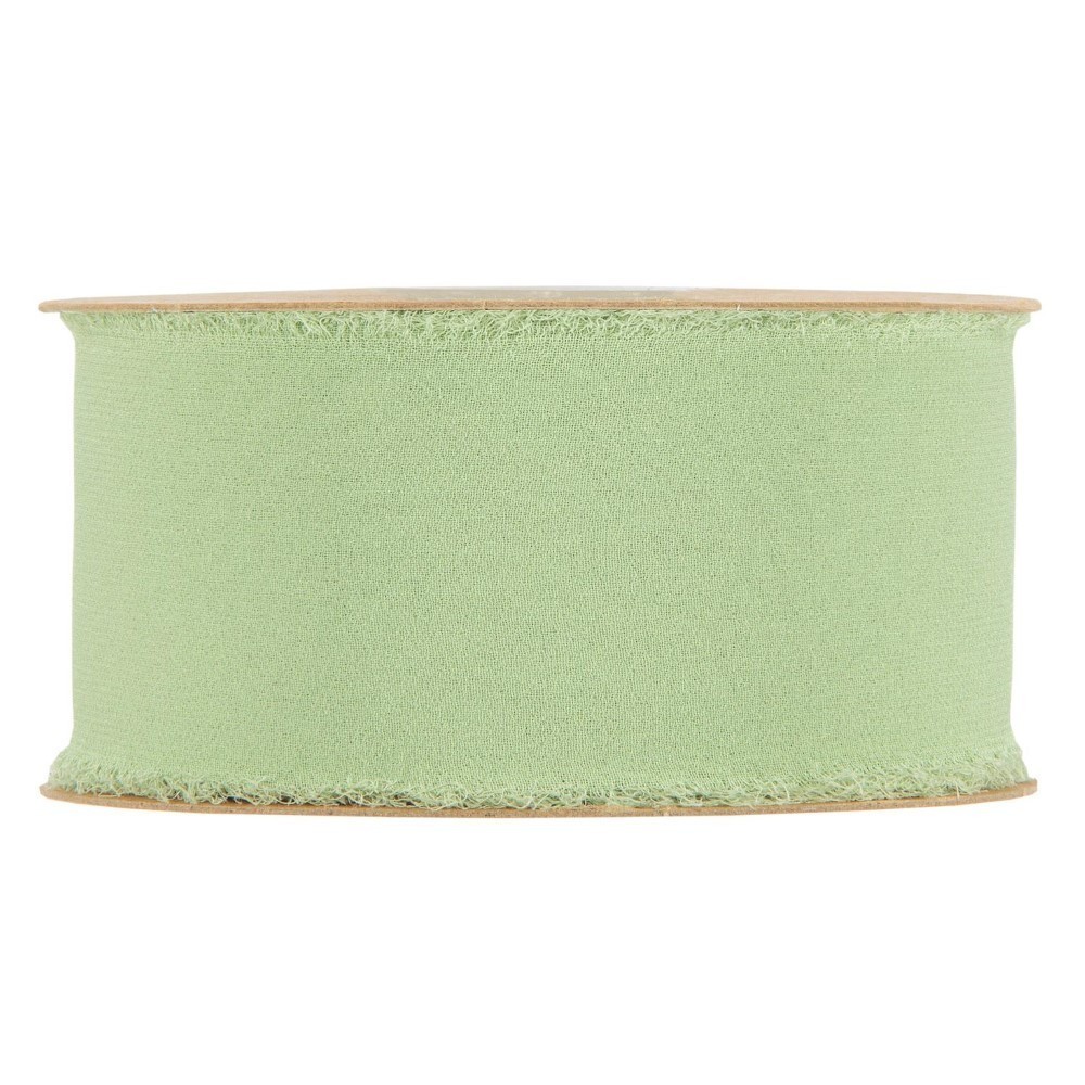 NASTRO ORGANZA MM50X10MT SAGE