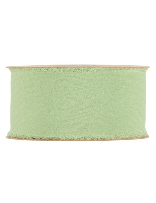 NASTRO ORGANZA MM50X10MT SAGE