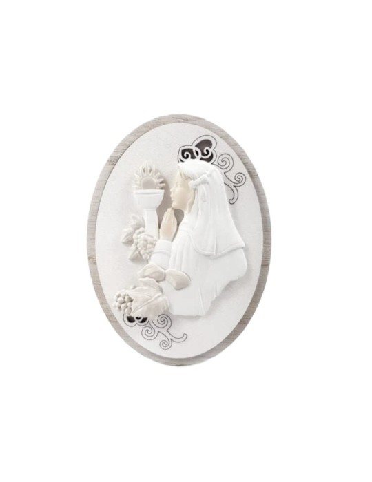 PICTURE COMUNIONE OVALE GIRL 10xh14 CM