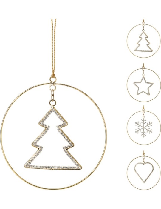 PENDENTE GIOIELLO 4ASSORTITI ORO