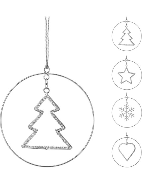 PENDENTE GIOIELLO 4ASSORTITI ARGENTO