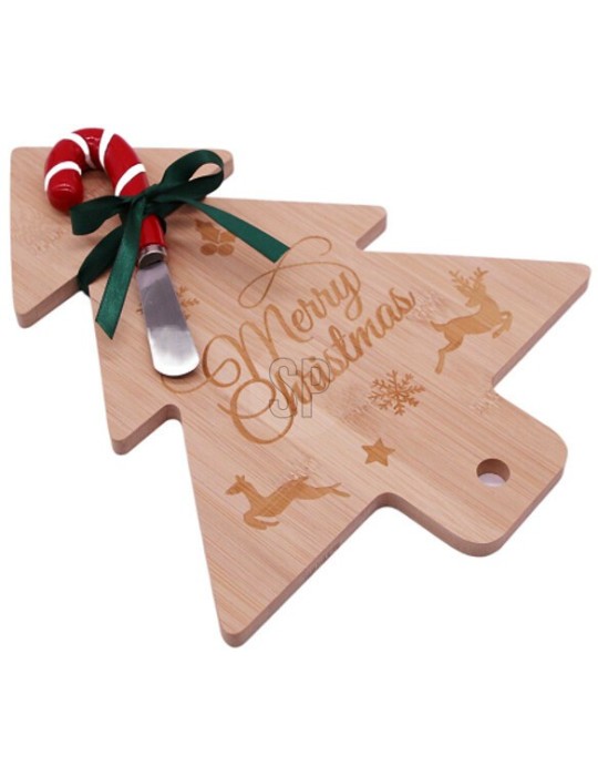 TAGLIERE A FORMA DI ALBERO IN LEGNO