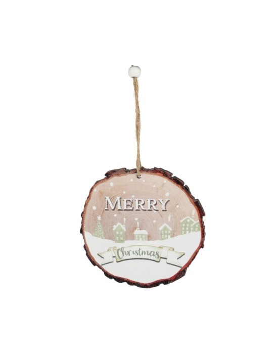 PENDENTE IN LEGNO TONDO 6 ASSORTITI