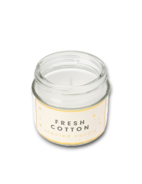 CANDELA PROFUMATA IN VETRO 6 ASSORTITI 6 CM