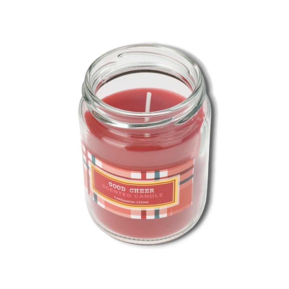 CANDELA IN VETRO 6X9 CM 3 ASSORTITI