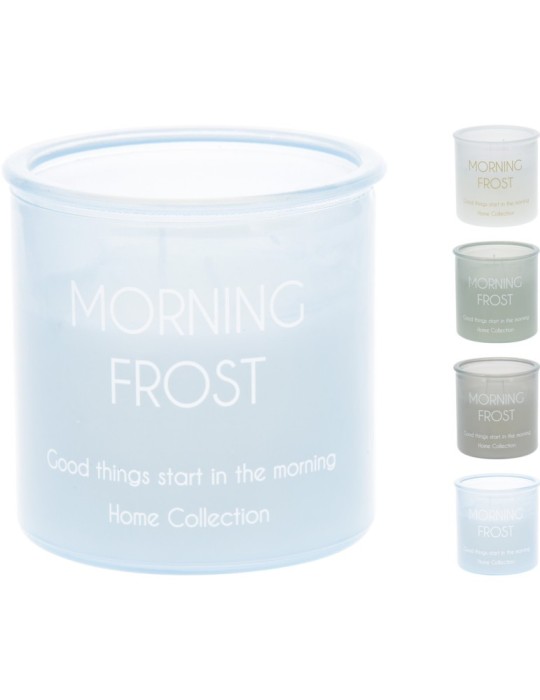 CANDELA IN VETRO MORNING 4 ASSORTITI