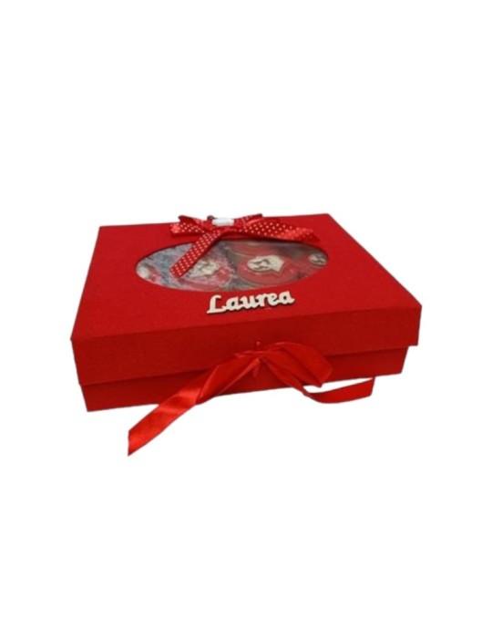 SCATOLA CON 12 SCATOLINE LAUREA ASSORTITE