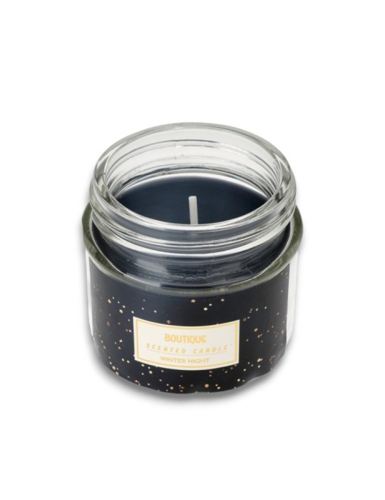 CANDELA IN VETRO 6X5 CM 3 ASSORTITE