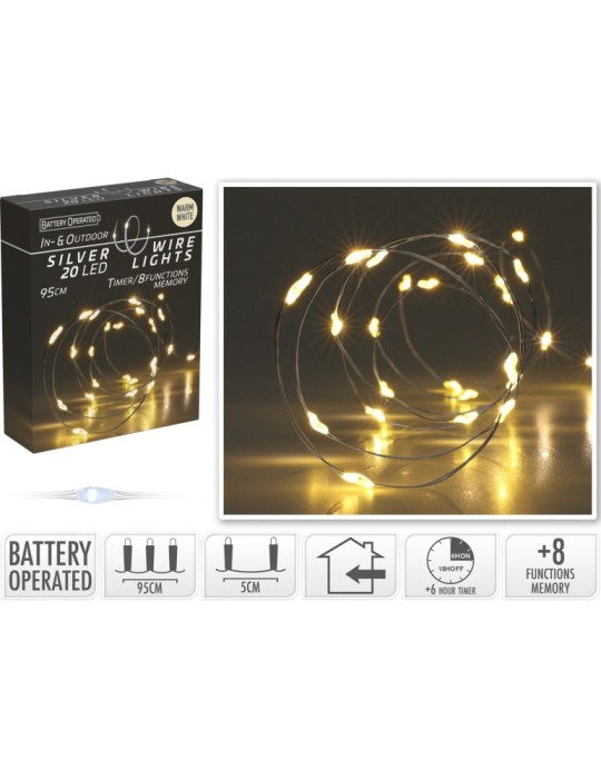 LED 20 CALDO GIOCO B/O IP 44 DIS